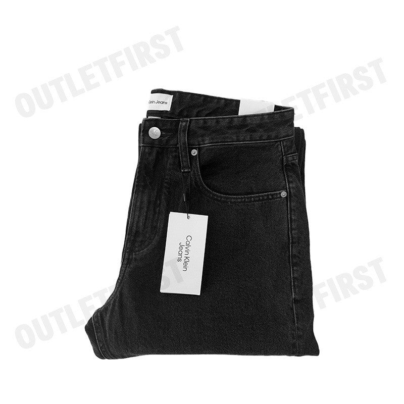 CALVIN KLEIN JEANS รุ่น MEN'S 90S STRAIGHT FIT JEANS DENIM CODE: J325047 1BY กางเกงยีนส์ขายาว กางเกงยีนส์ผู้ชาย