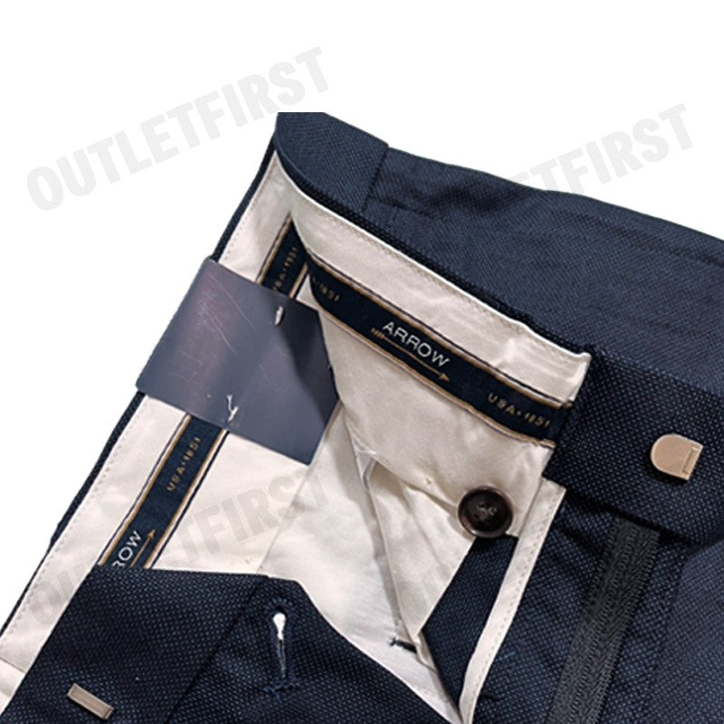 ARROW รุ่น SILK TROUSERS SMART FIT NAVY CODE: MDCM993W2BSNV กางเกงขายาว กางเกงทำงาน กางเกงยาวผู้ชาย