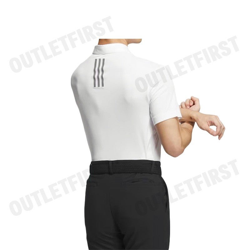 ADIDAS รุ่น AEROREADY BACK 3-STRIPES POLO SHIRT CODE: IN6625 เสื้อโปโล เสื้อโปโลแขนสั้น เสื้อโปโลผู้ชาย