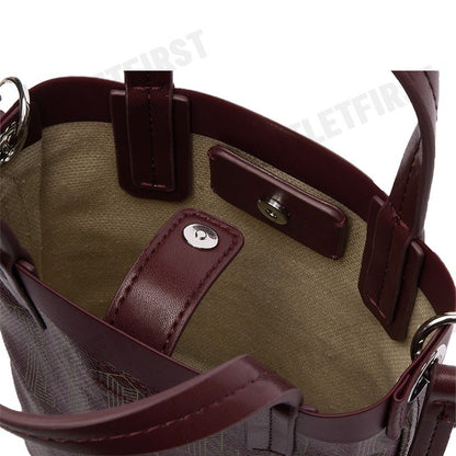 LACOSTE  รุ่น ZELY MINI TOTE WITH POUCH CODE: NF4463ZE M45 กระเป๋าสะพายข้าง กระเป๋าถือ กระเป๋า