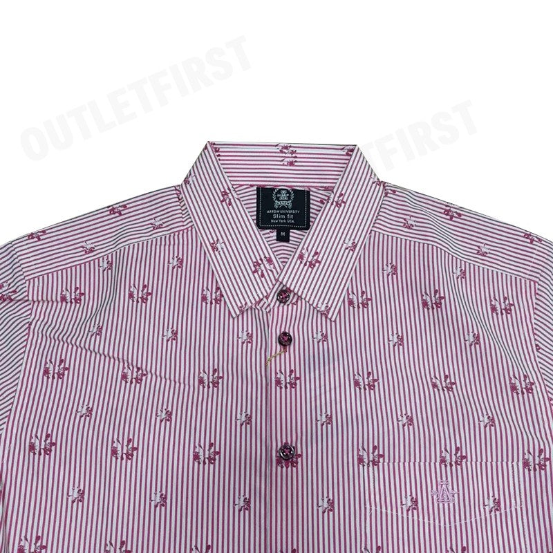 ARROW รุ่น TROPICAL FABRIC CODE: MACS666W1CSRE เสื้อเชิ้ตแขนสั้น เสื้อเชิ้ตคอปก เสื้อเชิ้ตแขนสั้นผู้ชาย