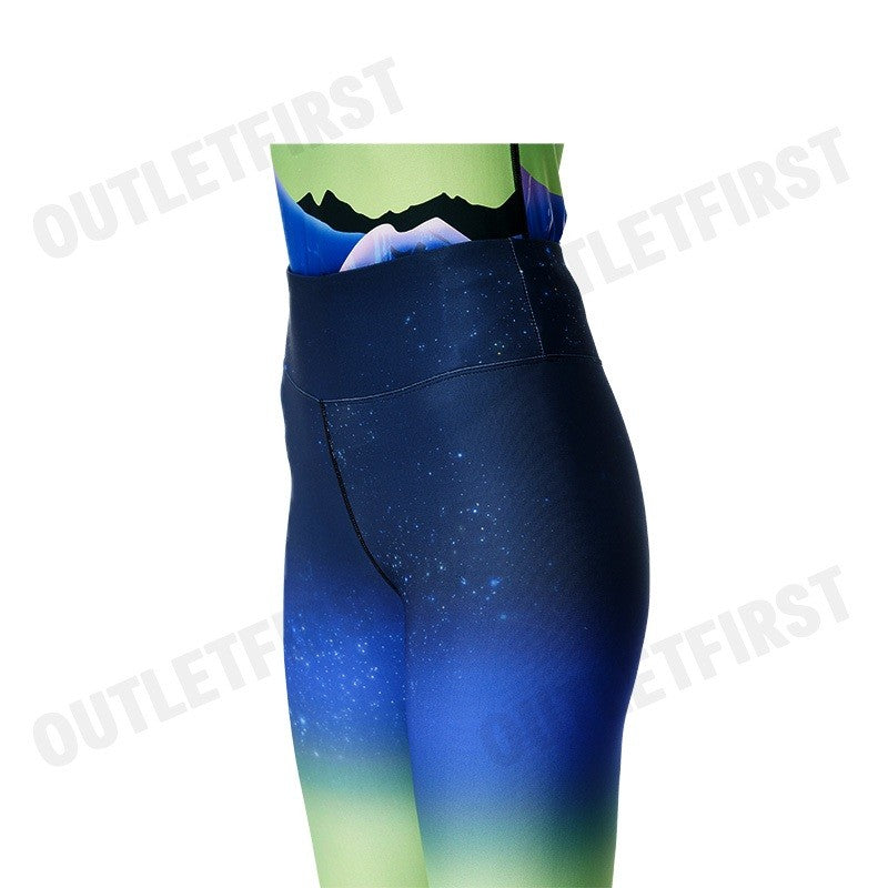 DKNY รุ่น COLD GEAR HIGH WAIST 7/8 TIGHT CODE: DPXP3148 EJU กางเกงออกกำลังกาย กางเกงเลคกิ้ง กางเกงขายาวผู้หญิง