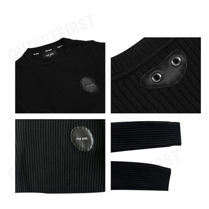 TEAM WANG รุ่น BALLOON TOP AND SHORTS SET CODE: TW-FW22A010 BK ชุดเซ็ทเสื้อครอปกางเกงขาสั้น ชุดเซ็ท