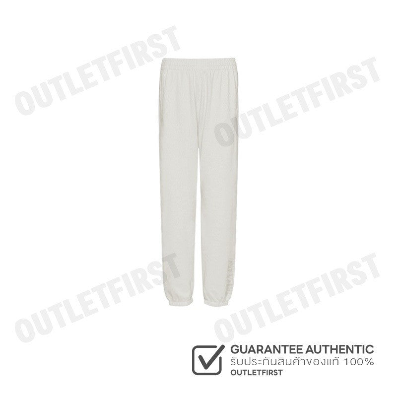 DKNY SPORT รุ่น RHINESTONE LAYERED OUTLINE SWEATPANTS CODE: DP4P3394 SAN กางเกงลำลองขายาว กางเกงคาร์โก้ กางเกงผู้หญิง