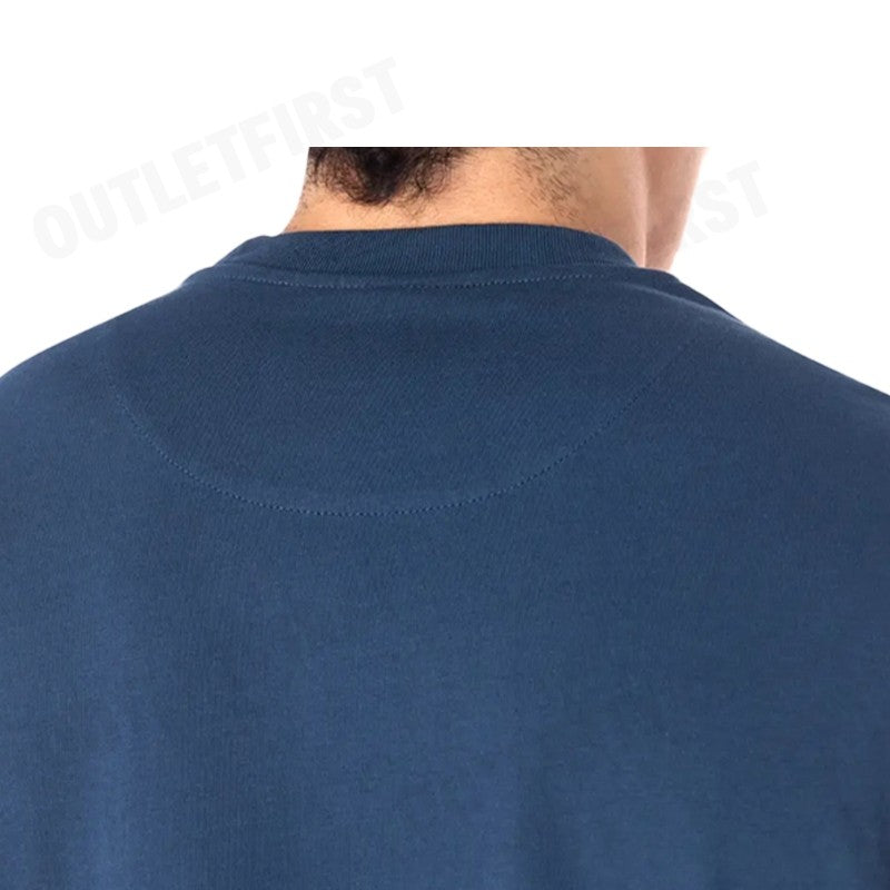 PAUL SMITH รุ่น MAN'S SS T-SHIRT PS HAPPY WAVE CODE: M2R-965XP-M21154 เสื้อยืดคอกลม เสื้อยืดแขนสั้น เสื้อยืดผู้ชาย