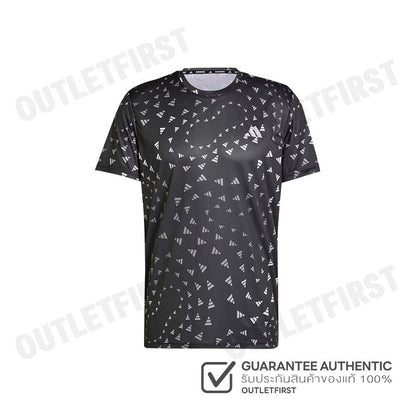ADIDAS รุ่น RUN IT BL TEE CODE: IT3467 เสื้อยืดคอกลม เสื้อยืดแขนสั้นผู้ชาย เสื้อยืดกีฬา