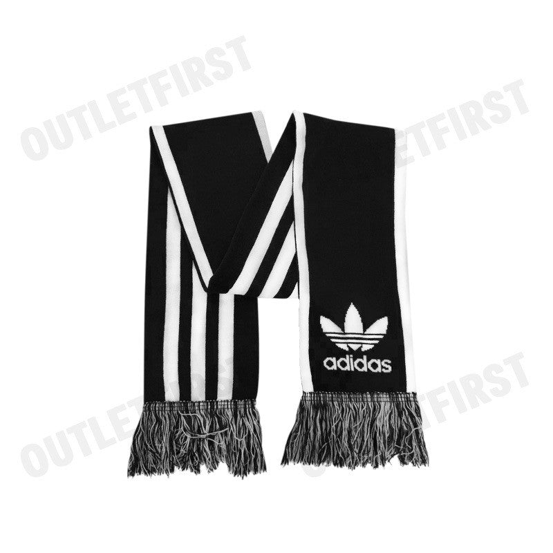 ADIDAS รุ่น ADICOLOR FOOTBALL CHEERING SCARF CODE: IY4105 ผ้าพันคอ ผ้าคลุมไหล่ ผ้าพันคอปลายริ้ว