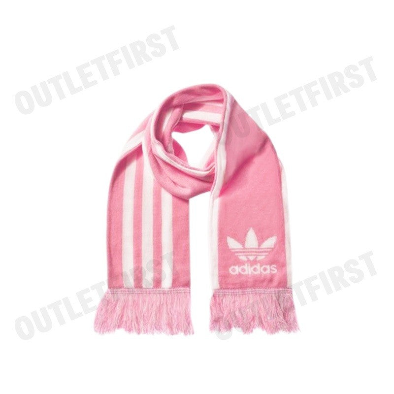 ADIDAS รุ่น ADICOLOR FOOTBALL CHEERING SCARF CODE: IY4644 ผ้าพันคอ ผ้าคลุมไหล่ ผ้าพันคอปลายริ้ว