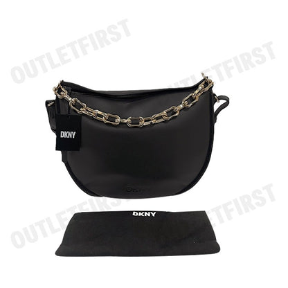 DKNY รุ่น LES CHAIN SHOULDER CODE: R413KB89 BGD กระเป๋าสะพายข้าง กระเป๋าสะพาย กระเป๋าถือ