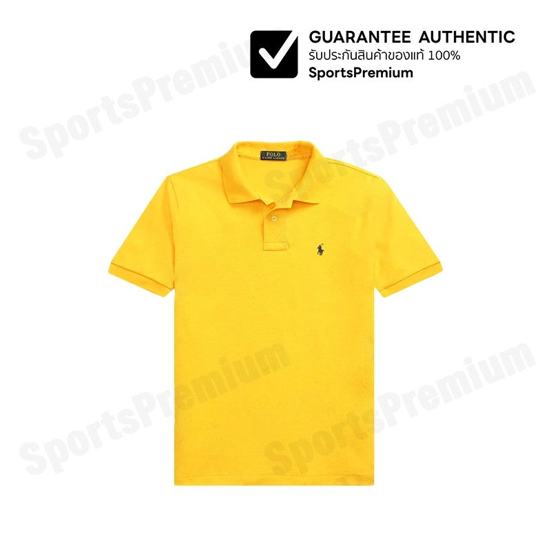 POLO RALPH LAUREN รุ่น  CUSTOM SLIM FIT POLO CODE: 710675974155 เสื้อโปโล เสื้อผู้ชาย เสื้อคอปก