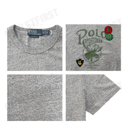 POLO RALPH LAUREN รุ่น  CLASSIC FIT POLO SPORTSMAN T-SHIRT CODE : 710920510001 เสื้อยืดคอกลม เสื้อผู้ชาย เสื้อยืด