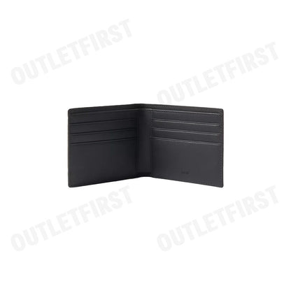 MCM รุ่น  BIFOLD WALLET IN MAXI VISETOS CODE: MXS DATA01 BK001 กระเป๋าสตางค์ใบสั้น กระเป๋าสตางค์ กระเป๋า