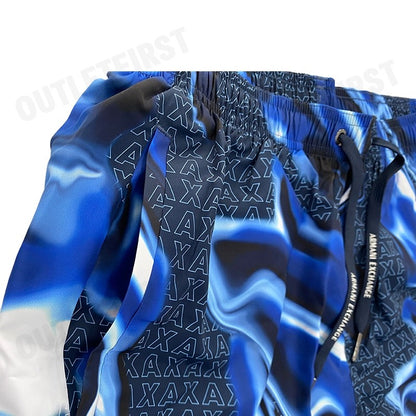 ARMANI EXCHANGE รุ่น  BOXER BEACHWEAR MID BOXER CODE: 953060 3F617 57836 กางเกงขาสั้น กางเกงผู้ชาย กางเกงบ๊อกเซอร์