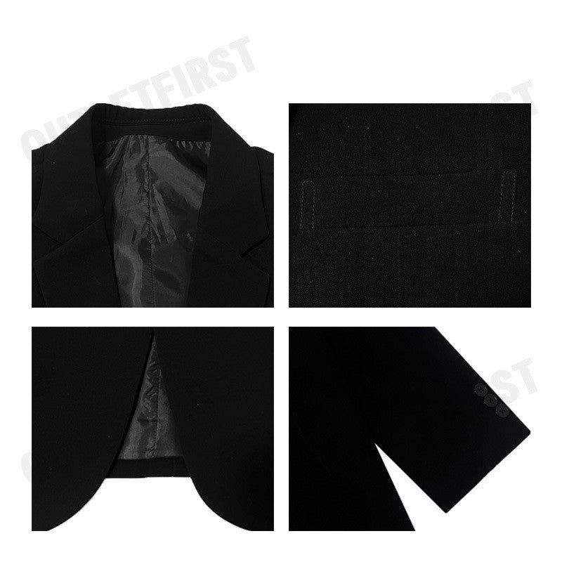 ARROW รุ่น  MEN SLIM-FIT SINGLE-BREASTED SUIT CODE: ASMSV80157BLA เสื้อสูท เสื้อผู้ชาย เสื้อสูทแขนยาว