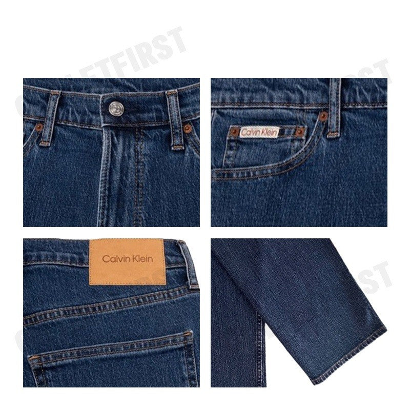 CALVIN KLEIN JEANS รุ่น  STANDARD STRAIGHT JEANS CODE: 40TM735-E5D กางเกงยีนส์ กางเกงผู้ชาย กางเกงยีนส์ผู้ชาย