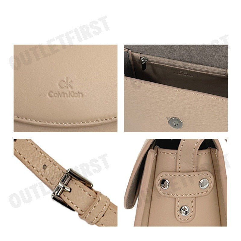 CK CALVIN KLEIN รุ่น  CROSSBODY BAG (NUDE) CODE: L06 W1056 กระเป๋าสะพายข้าง กระเป๋าผู้หญิง กระเป๋าแฟชั่น