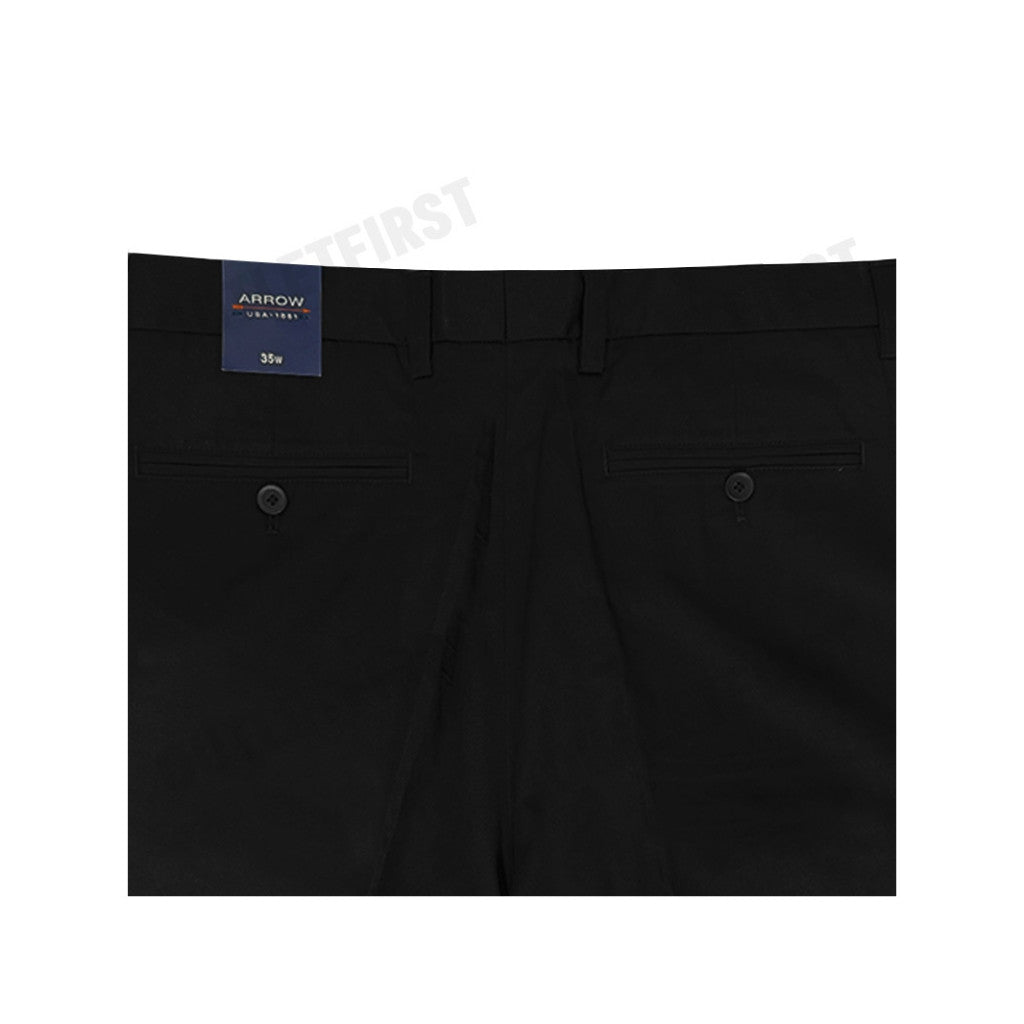 ARROW รุ่น MAN'S PANTS (BLACK) CODE: RY10890 AM6352 (MDCM990A5BRGY) กางเกงสแล็ค กางเกงขายาว กางเกงทำงาน