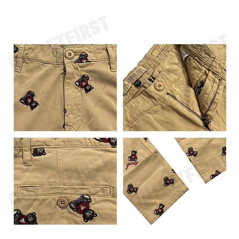 GUESS รุ่น SLIM MID RISE TAILLE SEMI-BASSE CODE: M4RB16WFYRC C1C2 กางเกงยีนส์ กางเกงผู้หญิง กางเกงขายาว