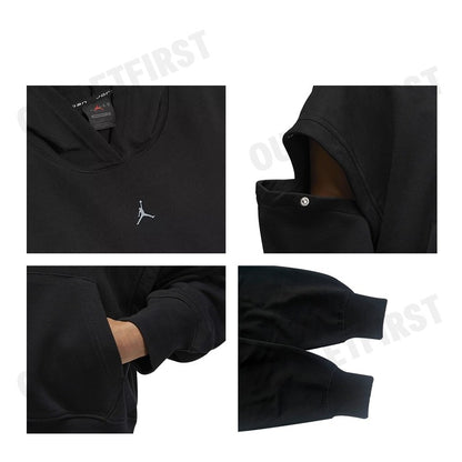 NIKE รุ่น JORDAN SPORT WOMEN'S FLEECE HOODIE CODE: FB4609 010 เสื้อสเวตเตอร์แขนยาว เสื้อฮู้ด เสื้อฮู้ดผู้หญิง