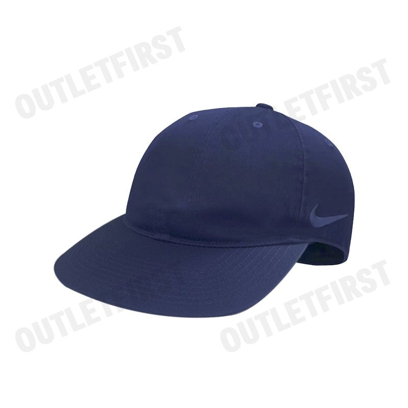 NIKE รุ่น UNSTRUCTURED FLAT-BILL CAP CODE: FN4405 410 หมวกแก็ป หมวกแฟชั่น หมวกเบสบอล
