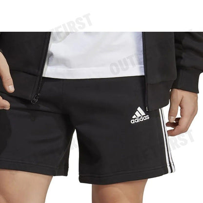 ADIDAS รุ่น ESSENTIALS FRENCH TERRY 3-STRIPES SHORTS CODE: IC9435 กางเกงขาสั้น กางเกงขาสั้นผู้ชาย กางเกงกีฬา