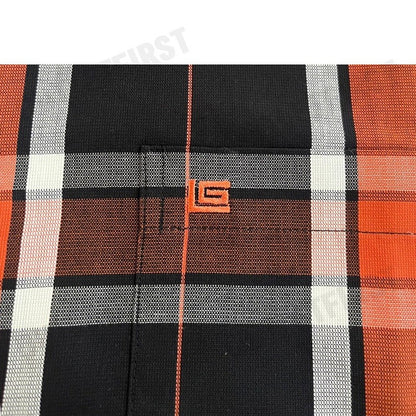 GUY LAROCHE รุ่น MEN'S PLAID LONG SLEEVES SHIRT CODE: BAB1200S3BL เสื้อเชิ้ตแขนยาว เสื้อเชิ้ตคอปก เสื้อเชิ้ตผู้ชาย