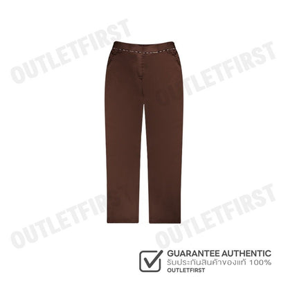 DAKS รุ่น ADULT STRAIGHT PANTS CODE: WSCR702W2BR กางเกงขายาว กางเกง กางเกงผู้หญิง