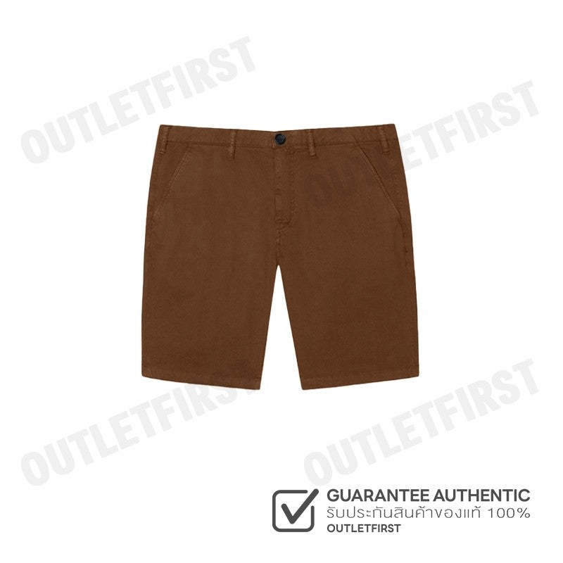 PAUL SMITH รุ่น MEN'S ZEBRA SHORT BROWN CODE: M2R-035R-M21553 66 กางเกงขาสั้น กางเกงขาสั้นผู้ชาย กางเกง