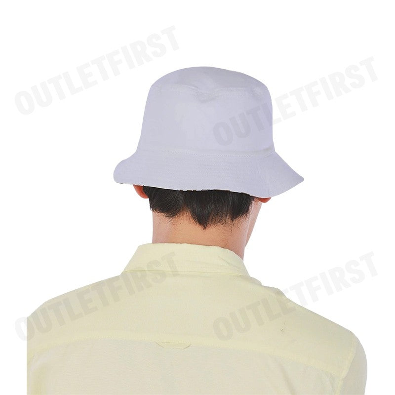 JOHN HENRY รุ่น PALM GRAPHIC BUCKET HAT (OFF WHITE) CODE: JH S424MHAAC67 หมวกบัคเก็ต หมวกมีปีก หมวกมีลาย