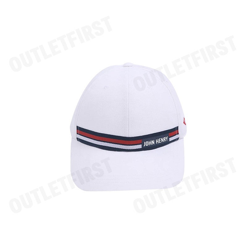 JOHN HENRY รุ่น BASEBALL CAP (WHITE) CODE: JH S424MHAAC15 หมวกแก็ป หมวกเบสบอล หมวกสีขาว