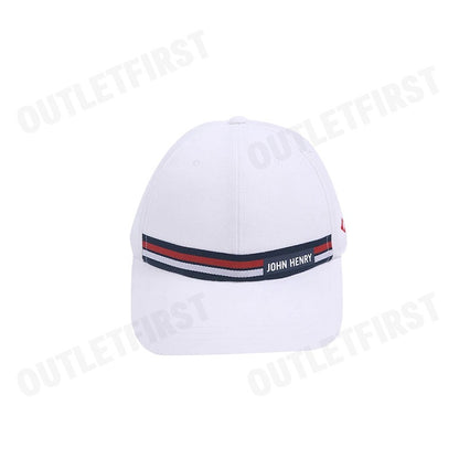 JOHN HENRY รุ่น BASEBALL CAP (WHITE) CODE: JH S424MHAAC15 หมวกแก็ป หมวกเบสบอล หมวกสีขาว