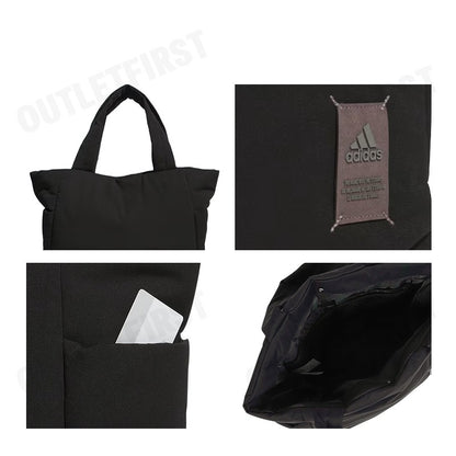 ADIDAS รุ่น MUST HAVES MEDIUM SWEATPROOF TOTE BAG CODE: IT2078 กระเป๋าถือ กระเป๋าสะพาย กระเป๋าสีดำ