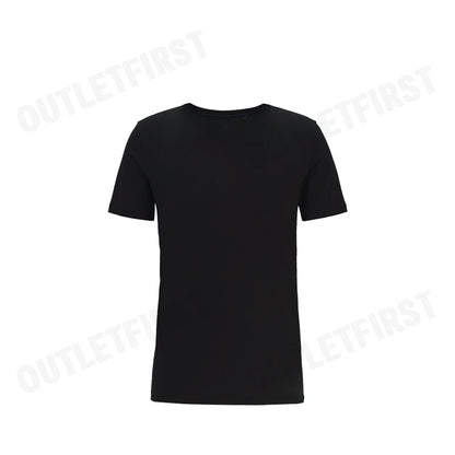 HUGO BOSS รุ่น T-SHIRT V-NECK URBAN LONGER BACK CODE: 50377709 001 เสื้อยืดคอวี เสื้อยืดสีดำ เสื้อยืดแขนสั้น