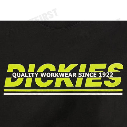 DICKIES รุ่น JERSEY GRAPHIC LOGO PRINT SS TEE CODE: DK007323CC21 เสื้อยืดคอกลม เสื้อยืดแขนสั้น เสื้อยืดสีดำ
