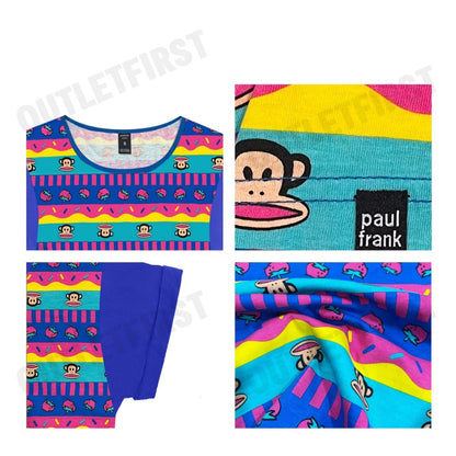 PAUL FRANK รุ่น WOMEN'S TEE SHIRT CODE: PFGLTSSP6149 เสื้อครอป เสื้อยืดคอกลม เสื้อยืดผู้หญิง