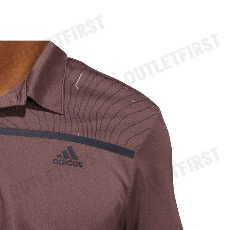 ADIDAS รุ่น CORE CHEST-PRINT GOLF POLO SHIRT CODE: HF9155 เสื้อโปโล เสื้อแขนสั้น เสื้อโปโลผู้ชาย