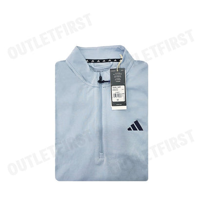 ADIDAS รุ่น  TRAIN ESSENTIALS SEASONAL TRAINING 1/4-ZIP LONG SLEEVE TEE CODE: IJ9620 เสื้อออกกำลังกาย เสื้อสเวตเตอร์