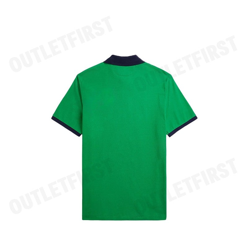 POLO RALPH LAUREN รุ่น  CLASSIC FIT POLO MATCH–PRINT POLO SHIRT  CODE : 710919352001 เสื้อโปโล เสื้อคอปก เสื้อผู้ชาย