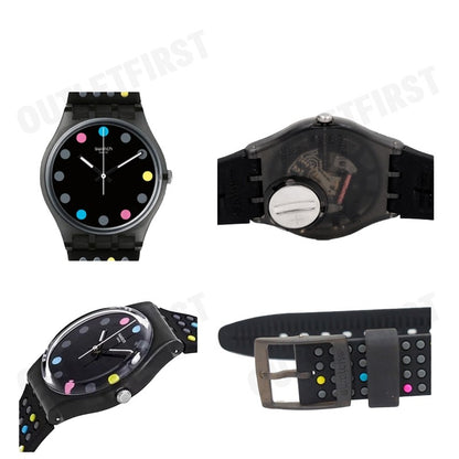 SWATCH รุ่น  BOULE A FACETTE CODE: GB305 นาฬิกาข้อมือ นาฬิกาผู้ชาย นาฬิกาแฟชั่น