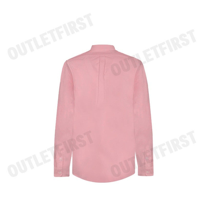 POLO RALPH LAUREN รุ่น  CLASSIC FIT GARMENT-DYED OXFORD SHIRT CODE: 710852165010 เสื้อเชิ้ตแขนยาว เสื้อผู้ชาย เสื้อเชิ๊ต