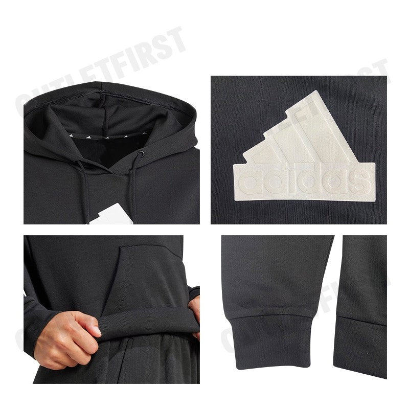 ADIDAS รุ่น FUTURE ICONS BADGE OF SPORT BOMBER HOODIE CODE: IP1541 เสื้อสเวตเตอร์ เสื้อแขนยาวมีฮู้ด เสื้อกันหนาว