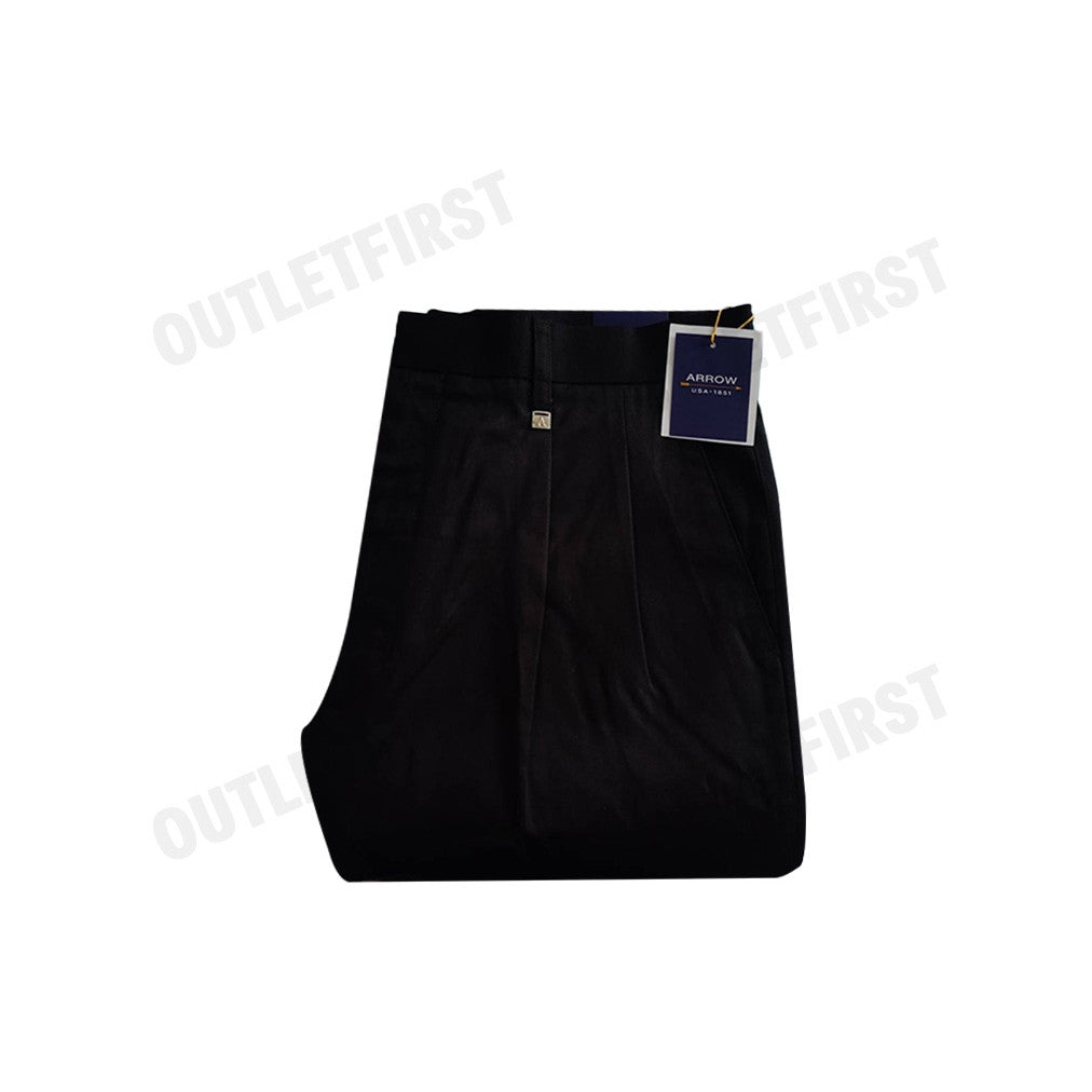 ARROW รุ่น MAN'S PANTS (BLACK) CODE: RY10890 AM6352 (MDCM990A5BRGY) กางเกงสแล็ค กางเกงขายาว กางเกงทำงาน