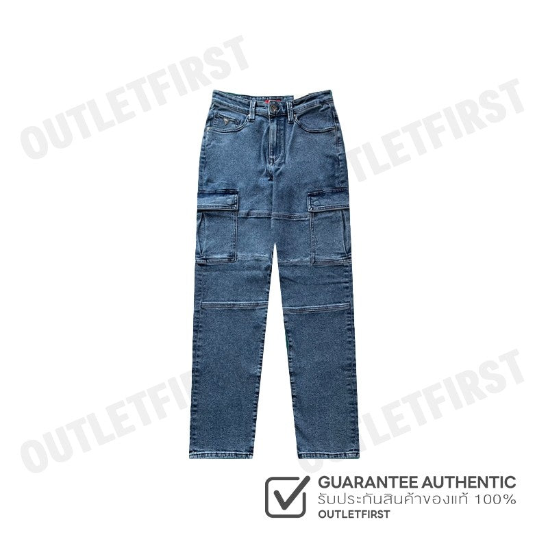 GUESS รุ่น MATEO CARGO PANTS CODE: X4OA02D5CG0 MWA กางเกงยีนส์ผู้ชาย กางเกงขายาว กางเกงคาร์โก้