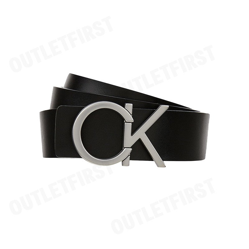 CALVIN KLEIN JEANS รุ่น MEN'S CK MONOGRAM PREMIUM LOGO REVERSIBLE BELT CODE HC0777 001 เข็มขัด เข็มขัดผู้ชาย เข็มขัดหนัง