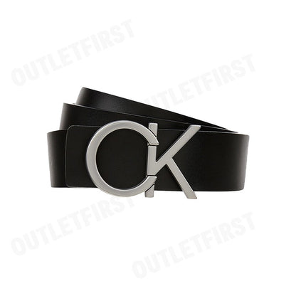 CALVIN KLEIN JEANS รุ่น MEN'S CK MONOGRAM PREMIUM LOGO REVERSIBLE BELT CODE HC0777 001 เข็มขัด เข็มขัดผู้ชาย เข็มขัดหนัง