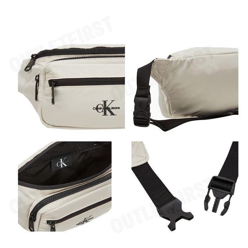 CALVIN KLEIN JEANS รุ่น MONOGRAM BANANA CODE: HP2185 001 กระเป๋าคาดอก กระเป๋าคาดอกผู้ชาย กระเป๋าคาดอกแฟชั่น