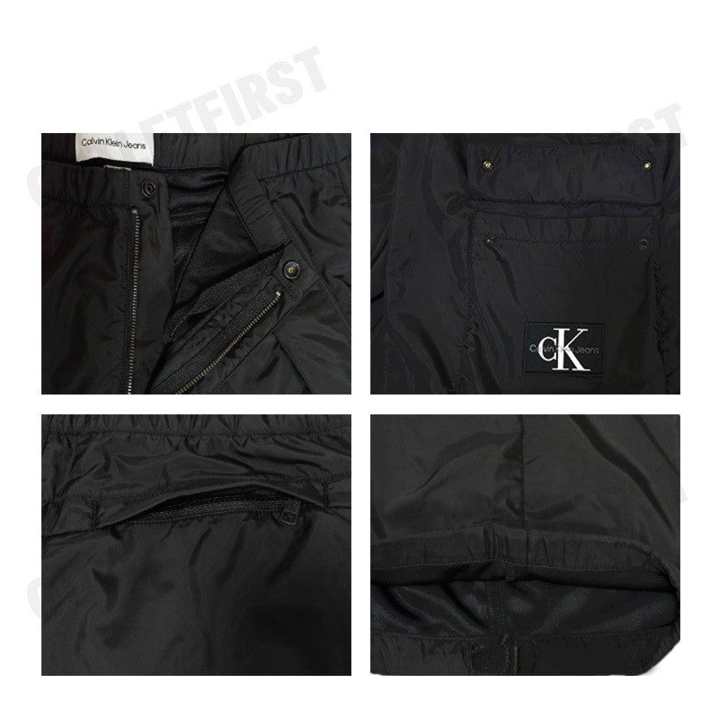 CALVIN KLEIN JEANS รุ่น OVERSIZED CARGO PANTS CODE: J324693 BEH กางเกงขายาว กางเกงคาร์โก้ กางเกงผู้ชาย