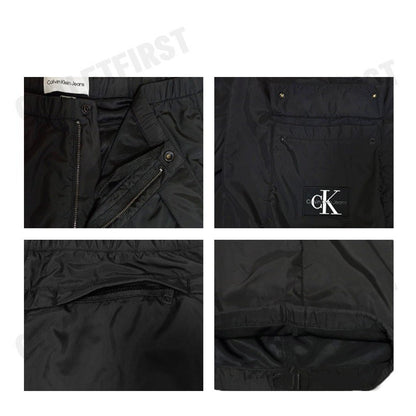 CALVIN KLEIN JEANS รุ่น OVERSIZED CARGO PANTS CODE: J324693 BEH กางเกงขายาว กางเกงคาร์โก้ กางเกงผู้ชาย