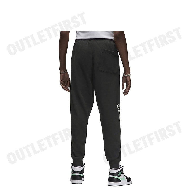 NIKE รุ่น JORDAN FLIGHT MVP MEN'S LIGHTWEIGHT FLEECE TROUSERS CODE: FN4669 010 กางเกงลำลองขายาว กางเกงขายาวผู้ชาย กางเกง