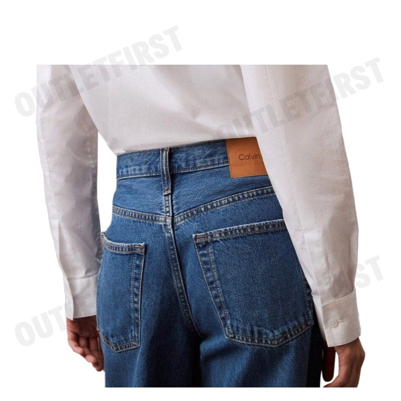 CALVIN KLEIN JEANS รุ่น WOMEN'S 90S LOOSE FIT JEANS CODE: 40WK819 NA6 กางเกงยีนส์ กางเกงยีนส์ผู้หญิง กางเกงยีนส์ขายาว